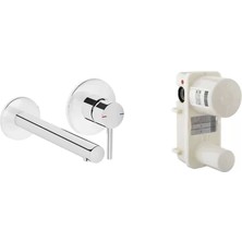 Vitra Origin Ankastre Lavabo Bataryası Sıva Üstü Grubu + Ankastre Lavabo Bataryası Sıva Altı Grubu A42581