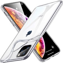 Aqua Aksesuar iPhone 11 Pro Köşe Korumalı Şeffaf Darbe Emici Telefon Kılıfı