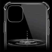 Aqua Aksesuar iPhone 11 Pro Köşe Korumalı Şeffaf Darbe Emici Telefon Kılıfı