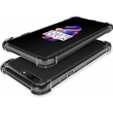 Aqua Aksesuar Asus Zenfone 4 Max ZC554KL Köşe Korumalı Şeffaf Darbe Emici Telefon Kılıfı