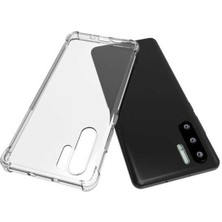 Aqua Aksesuar Huawei P30 Pro Köşe Korumalı Şeffaf Darbe Emici Telefon Kılıfı