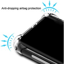 Aqua Aksesuar Xaiomi Mi 8 Lite Köşe Korumalı Şeffaf Darbe Emici Telefon Kılıfı
