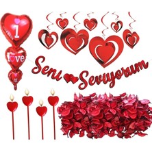 Çıtı Pıtı Store Sevgiliye Doğum Günü Süsleme Seti