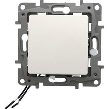 Legrand 767180 Legrand Salbei Serisi Beyaz  Liht Butonu Butonu 6A