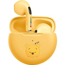 Douler Disney Kablosuz Bluetooth Kulaklık - Sarı Winnie The Pooh (Yurt Dışından)