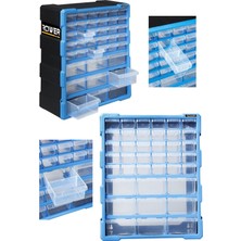 Rowermax Mono Blok Çekmeceli Organizer 39'lu Büyük Boy ASR-6001