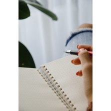 Co Notes  Sert Kapak Spiralli Noktalı Defter - Bullet Journal