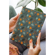 Co Notes  3'lü Sert Kapak Spiralli Kareli Defter Seti