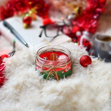 Trend Mum Christmas Yeni Yıl Dekoratif Parfüm Kokulu Mum  Yılbaşı Mumu 300gr  Yılbaşı Hediyesi