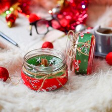 Trend Mum Christmas Yeni Yıl Dekoratif Parfüm Kokulu Mum  Yılbaşı Mumu 300GR  Yılbaşı Hediyesi