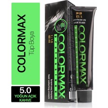 Colormax Tüp Saç Boyası 5.0 Yoğun Açık Kahve 60 Ml