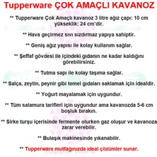 Tupperware Çok Amaçlı Kavanoz 3 Lt Turşu Saklama Kabı Hsgl