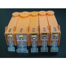 BK Canon PGI-520BK CLI-521 820 220 320 C M Y Bk (5 Renk) Uyumlu Dolan Kartuşlar - MP540/ MP630/ MP980/ MX860/ IP3600/ IP4600/ IP4700/ MP550/ MP560/ MP640/ MP990/ MX870