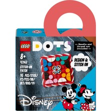 LEGO DOTS # Disney Mickey Fare ve Minnie Fare Dikilebilir Kare Parça 41963 - 8 Yaş ve Üzeri Yaratıcı Çocuklar için Kendin Yap El Sanatları Seti (95 Parça)