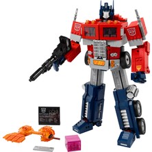 LEGO LEGO® Icons Optimus Prime 10302 - Yetişkinler için bir Transformers Efsanesi#nin Koleksiyonluk Model Yapım Seti (1508 Parça)