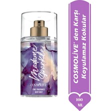 Cosmolive Body Mist Vücut Spreyi - Nemlendirici Parfüm 100 Ml. Madame Sparkle