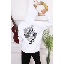 Name Kids 1373 Unisex Çocuk Good Energy Kapüşonlu Içi Şardonlu Sweat