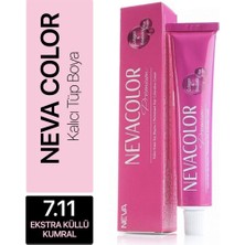 Neva Color Tüp Saç Boyası 7.11 Extra Küllü Kumral 50 ml