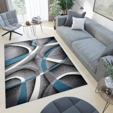 Rovigo Home Dijital Baskı Yıkanabilir Kaymaz Taban Salon Halısı RVG0438