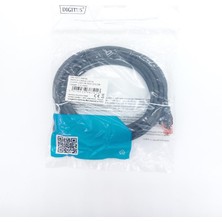 Dıgıtus DK-1617-050/BL 5 mt Siyah Cat6 Patch Cord