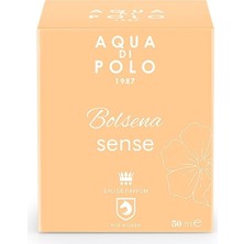 Aqua Di Polo 1987  BOLSENA Sense 50 ml 3'lü Kadın Parfüm Seti