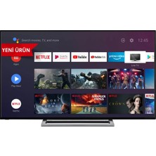 Toshiba 65UA3D63DT 65" 164 Ekran Uydu Alıcılı 4K Ultra HD Android Smart LED TV