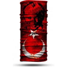 Atatürk & Türk Bayrağı Motosiklet  Boyunluk Bandana Outdoor