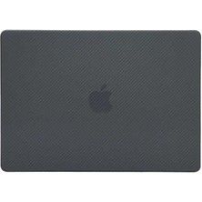 Vendas Apple Macbook 13.3' Air 2020 A2337 Uyumlu Msoft Carbon Fiber Tasarımlı Koruyucu Kapak