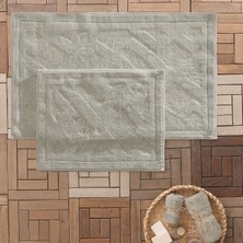 Yataş Milo Banyo Paspası Seti - Nil Yeşili