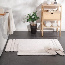 Yataş Felicia Banyo Paspası Seti - Ekru