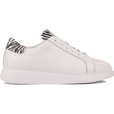 Saillaker’s - Beyaz Deri Bağcıklı Erkek Günlük Ayakkabı