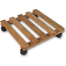 Ayhazak Tekerlekli Saksı Damacana Tüp Altlığı