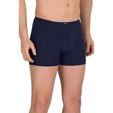 Pemilo 3 Adet Erkek 440688 Düz Modal Boxer Lacivert
