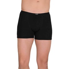 Pemilo 3 Adet Erkek 440688 Düz Modal Boxer Siyah