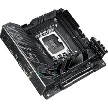 Asus Rog Strıx Z790-I Gamıng Wıfı Intel Z790 Lga1700 Ddr5 7200 2Xusb4(Thunderbolt) Hdmı 2X M2 Usb3.2 Wifi 6E + Bt Aura Rgb 2.5Gbit Lan Mini Itx(Rog Strıx Z790-I Gamıng Wıfı) Anakart