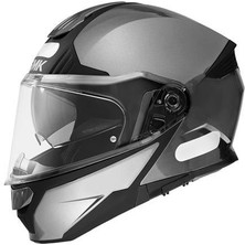 Smk Gullwing Blank Anthracıte Çene Açılır Kask