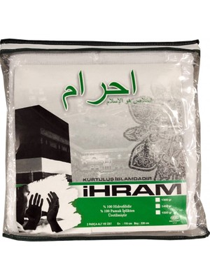 Ihram 1250 Gr. Optikli - Hac ve Umre Için Ihram - 1 Adet