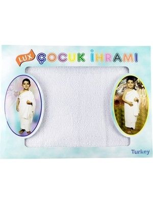 Çocuk Ihram - Umre ve Hac Ihramı - Pamuklu Ihram - 2 Adet