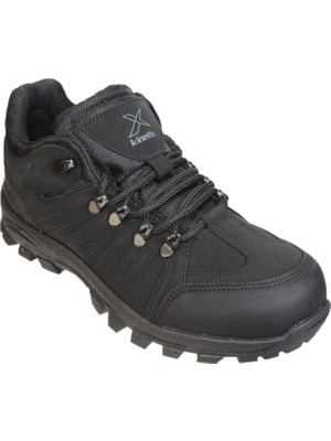 Kinetix Erkek Siyah Bilekli Outdoor Kışlık Soğuga Dayanıklı Yürüyüş Ayakkabısı