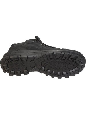 Kinetix Erkek Siyah Bilekli Outdoor Kışlık Soğuga Dayanıklı Yürüyüş Ayakkabısı
