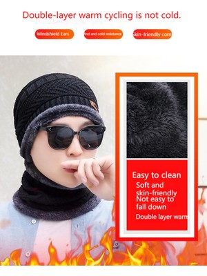 Sell Well Thickening Scarf Beret Unisex Beret (Yurt Dışından)