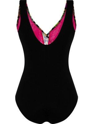 Bonesta Swimwear Leopar Desenli Tankini