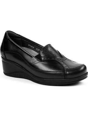 Forelli Aslan Forelli Rosa 57603 Deri Kemik Çıkıntısı Hallux Günlük Comfort Ortopedik Kadın Ayakkabı