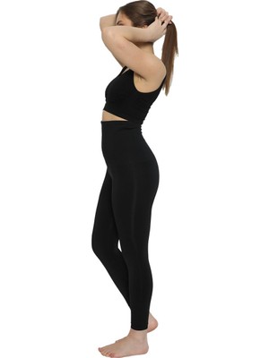 Ince Yaşam Toparlayıcı ve Sıkılaştırıcı Agraflı Korse Tayt  Üst Kalite