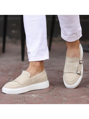 Sail Laker's - Bej Süet Erkek Günlük Ayakkabı 101-2301001065