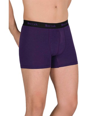 Pemilo Erkek 440676 Modal Likralı Esnek Boxer Mürdüm