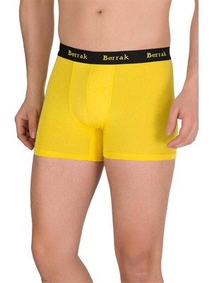 Pemilo Erkek 440676 Modal Likralı Esnek Boxer Sarı