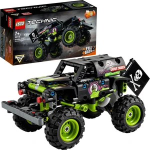 Technic Monster Jam® Grave Digger® 42118 - 7 Yaş ve Üzeri Canavar Kamyon Oyuncaklarını Seven Çocuklar için Koleksiyonluk Yaratıcı Oyuncak Model Yapım Seti (212 Parça)