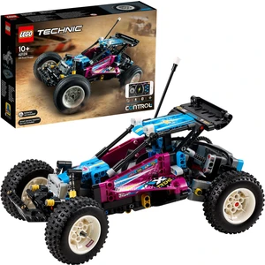 Technic Arazi Jipi 42124 - Çocuk ve Yetişkinler için Koleksiyonluk Kumandalı Retro Jip Oyuncak Araba Yapım Seti (374 Parça)