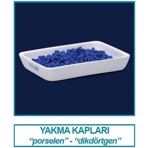 038.20.055 Yakma Kabı - Porselen - Dikdörtgen - 96 x 55 mm (1 Adet)